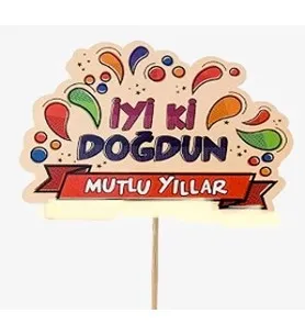 İyi Ki Doğdun Pankartı
